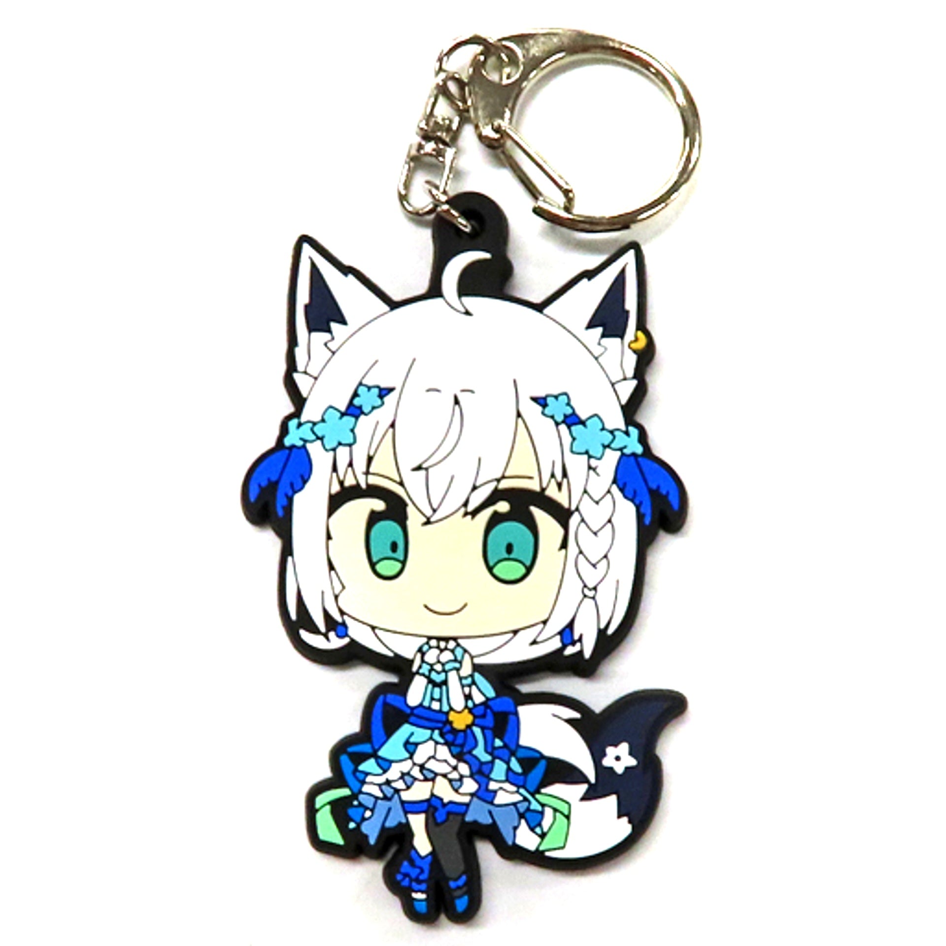 Shirakami Fubuki Hololive Aquarium Random Rubber Keychain C101 Goods [USED]