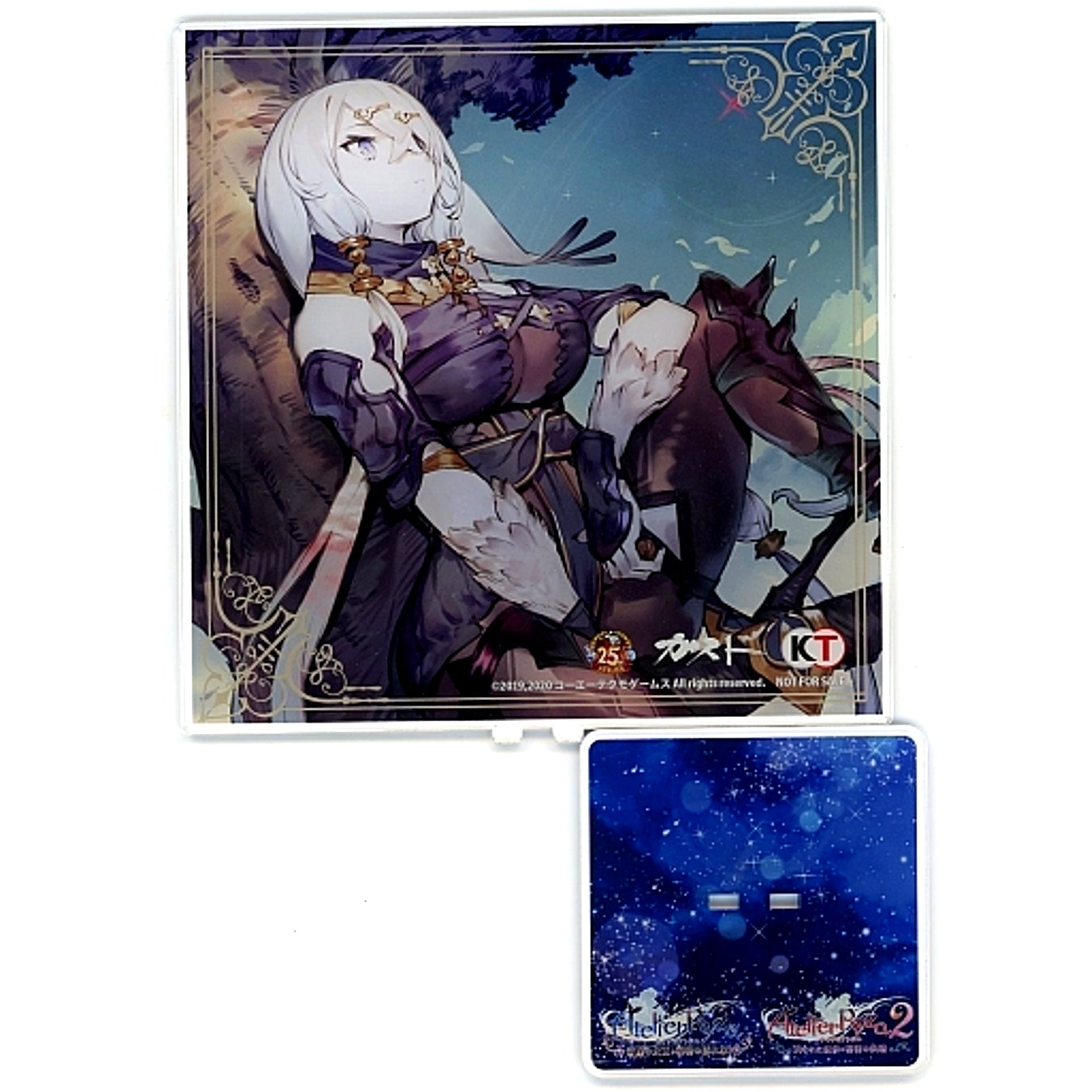 Lila Decyrus Atelier Ryza 1 and 2 PS4 Switch Software Limited Double Pack Yorozuya Shop Bic Takarajima Purchase Bonus Acrylic Stand [USED]