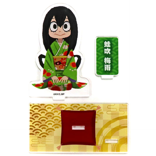Tsuyu Asui Acrylic Stand New Year Ver. My Hero Academia x KITTE Marunouchi New Year Hero Fes [USED]