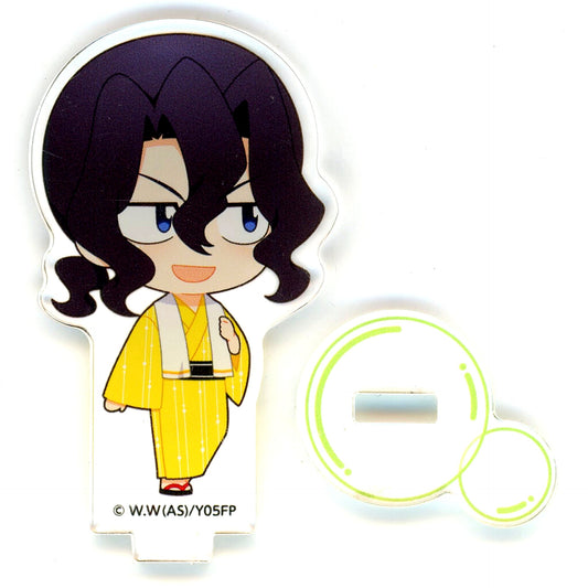 Junta Teshima Yowamushi Pedal LIMIT BREAK Trading Acrylic Stand Gokurakuyu Mini Character Ver. Gokurakuyu RAKU SPA Summer Gokuraku Training Camp [USED]
