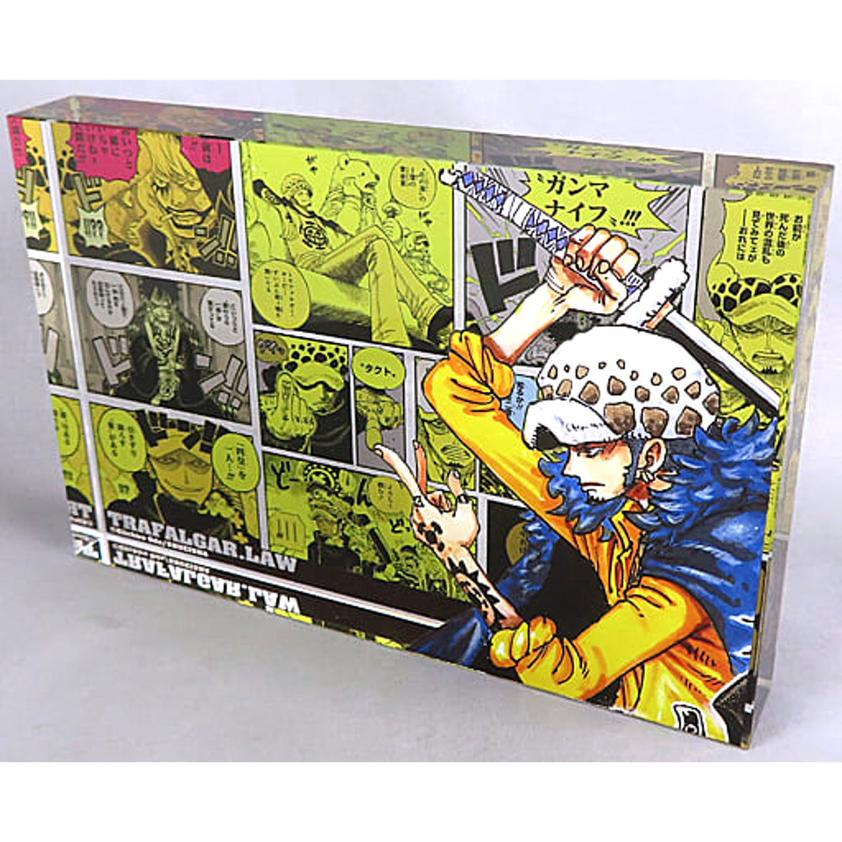 One Piece Trafalgar Law Heroes Acrylic Block Acrylic Item [USED]