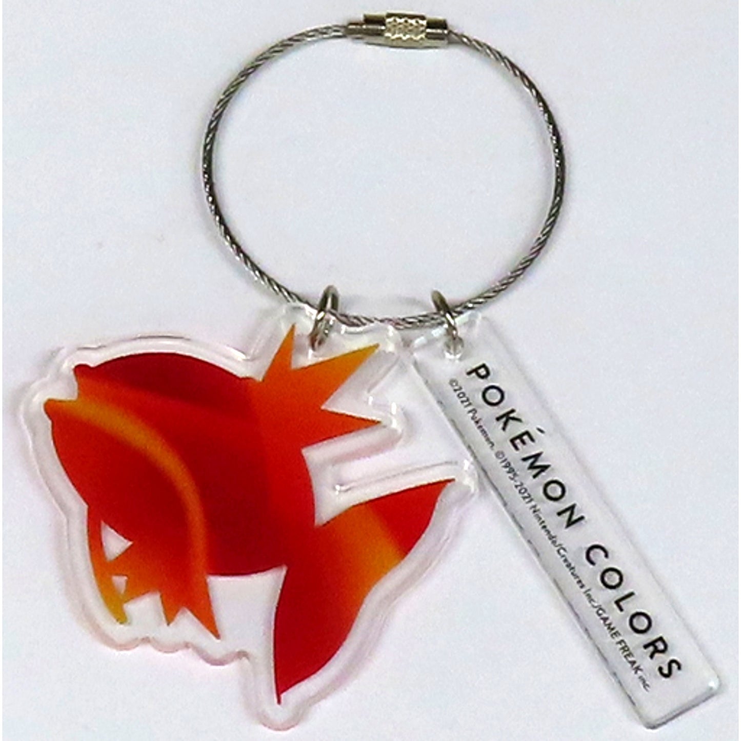Magikarp Pokemon Acrylic Keychain Experience-based Exhibition POKEMON COLORS [USED]