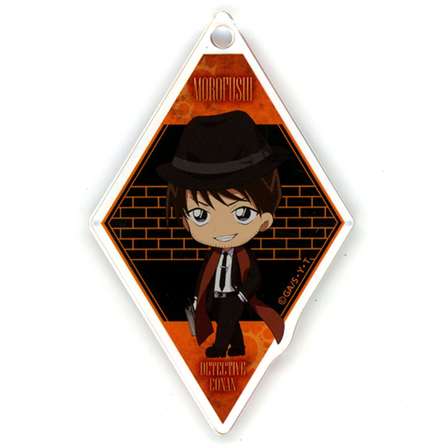 Hiromitsu Morofushi Detective Conan Niitengo Acrylic Keychain Old Suit ver. [USED]