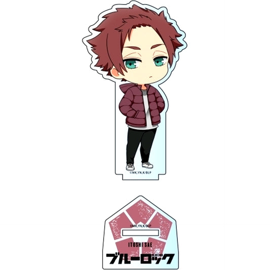 Sae Itoshi Illustration Acrylic Stand Blue Lock [USED]