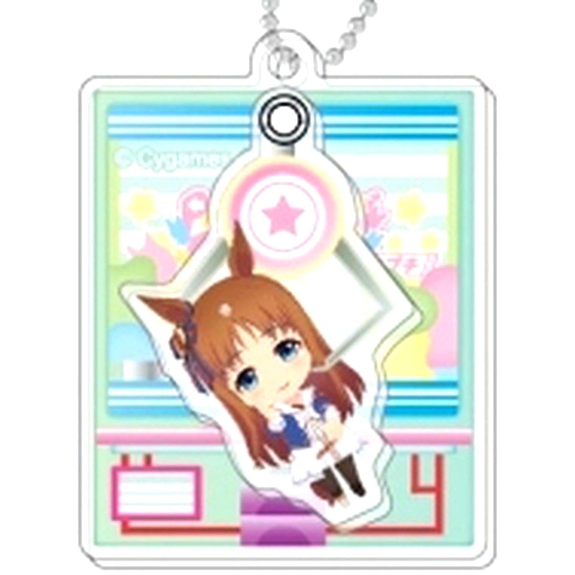 Grass Wonder Umamusume: Pretty Derby Pura Pura Acrylic Keychain A BOX [USED]