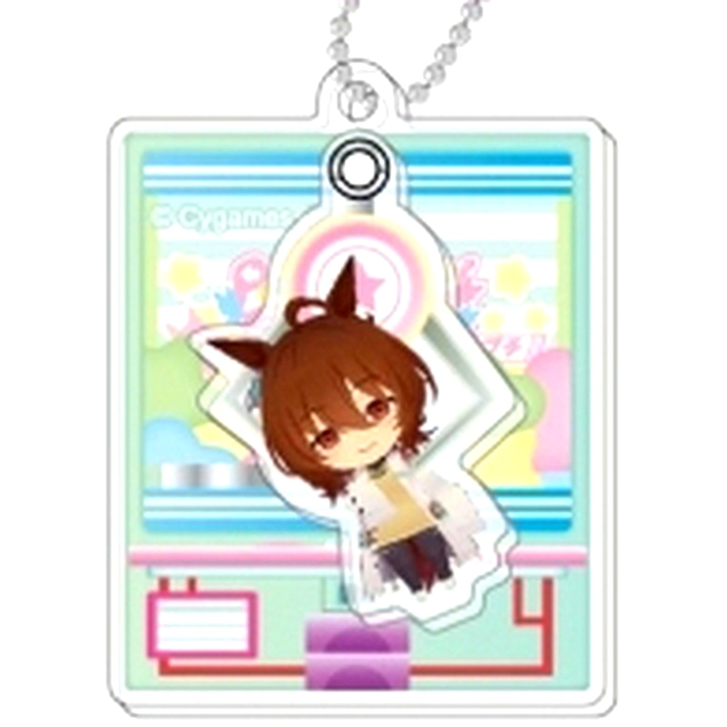 Agnes Tachyon Uma Musume Pretty Derby Purapura Acrylic Keychain Box A [USED]
