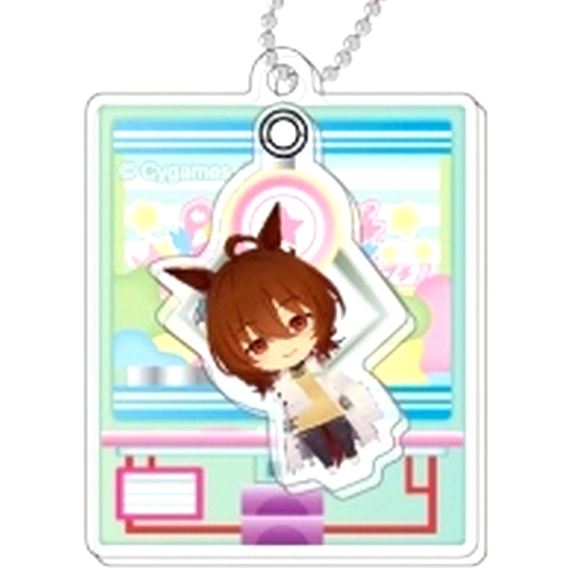 Agnes Tachyon Uma Musume Pretty Derby Purapura Acrylic Keychain Box A [USED]