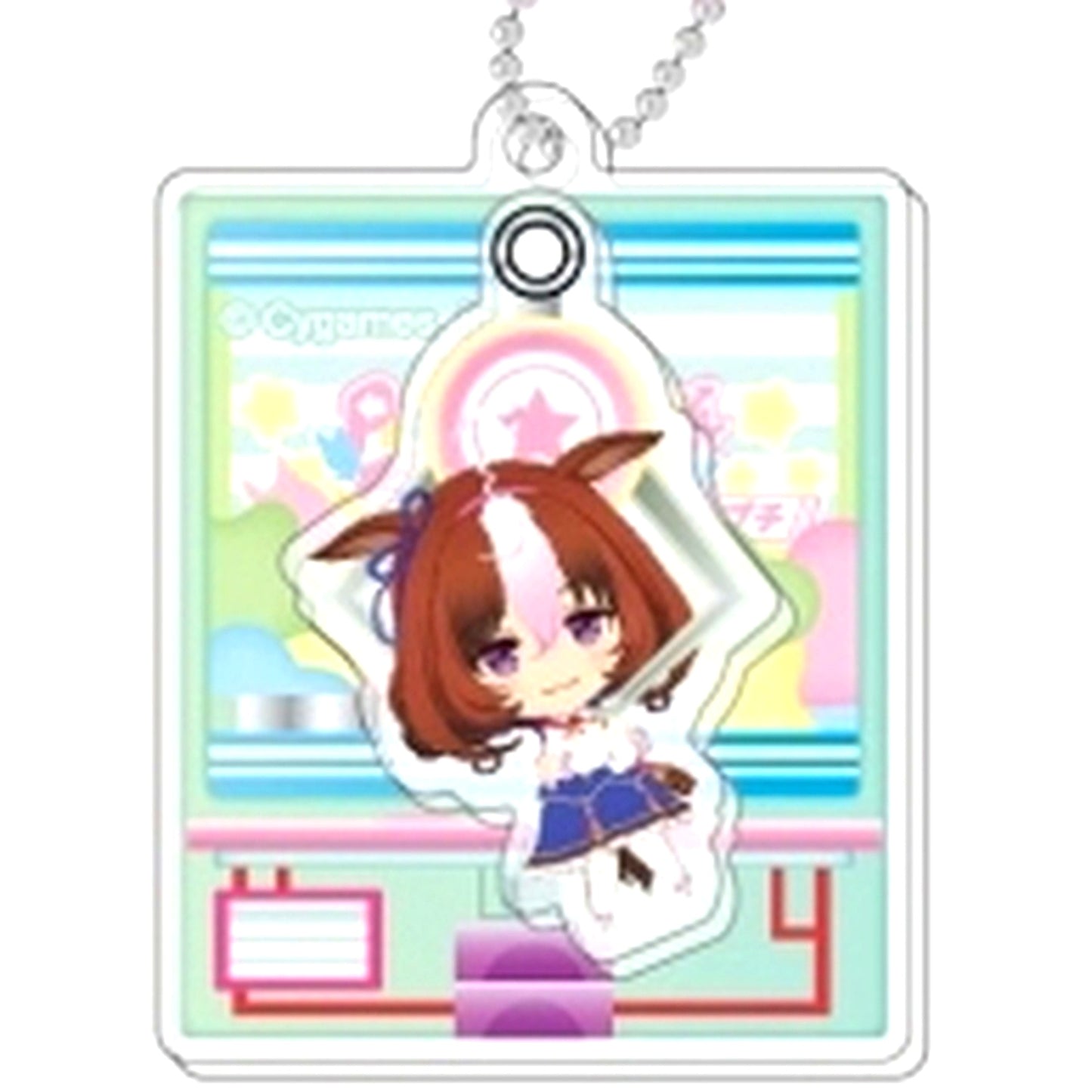 Meisho Doto Umamusume: Pretty Derby Pura Pura Acrylic Keychain B BOX [USED]