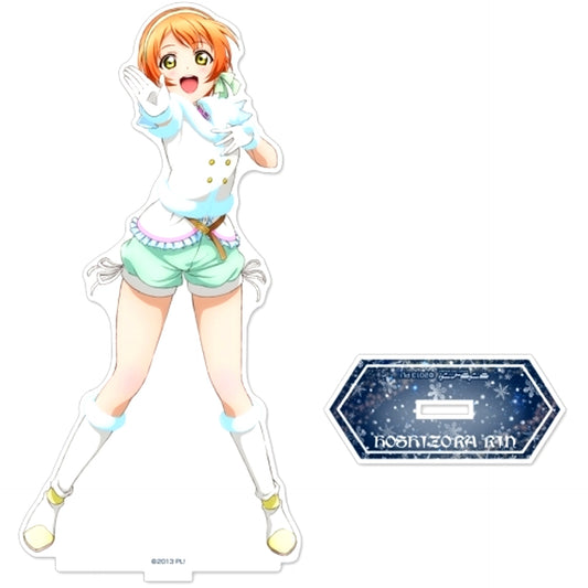Rin Hoshizora Large Acrylic Stand Snow halation Ver. Love Live! [USED]