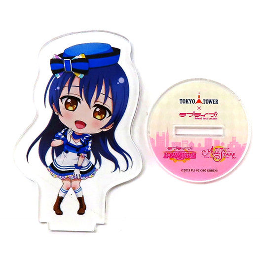 Umi Sonoda Illustration Deformed Acrylic Stand Love Live! Series in Tokyo Tower Pasela SIF Series Thanksgiving After Party [USED]