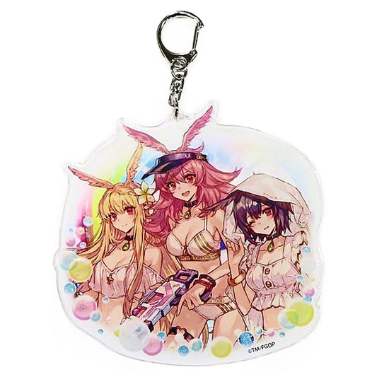 Lancer/Valkyrie Fate/Grand Order Chokoan Newly Drawn Illustrations Big Acrylic Charm Suijou no Otometachi Set C96 Limited Charm [USED]