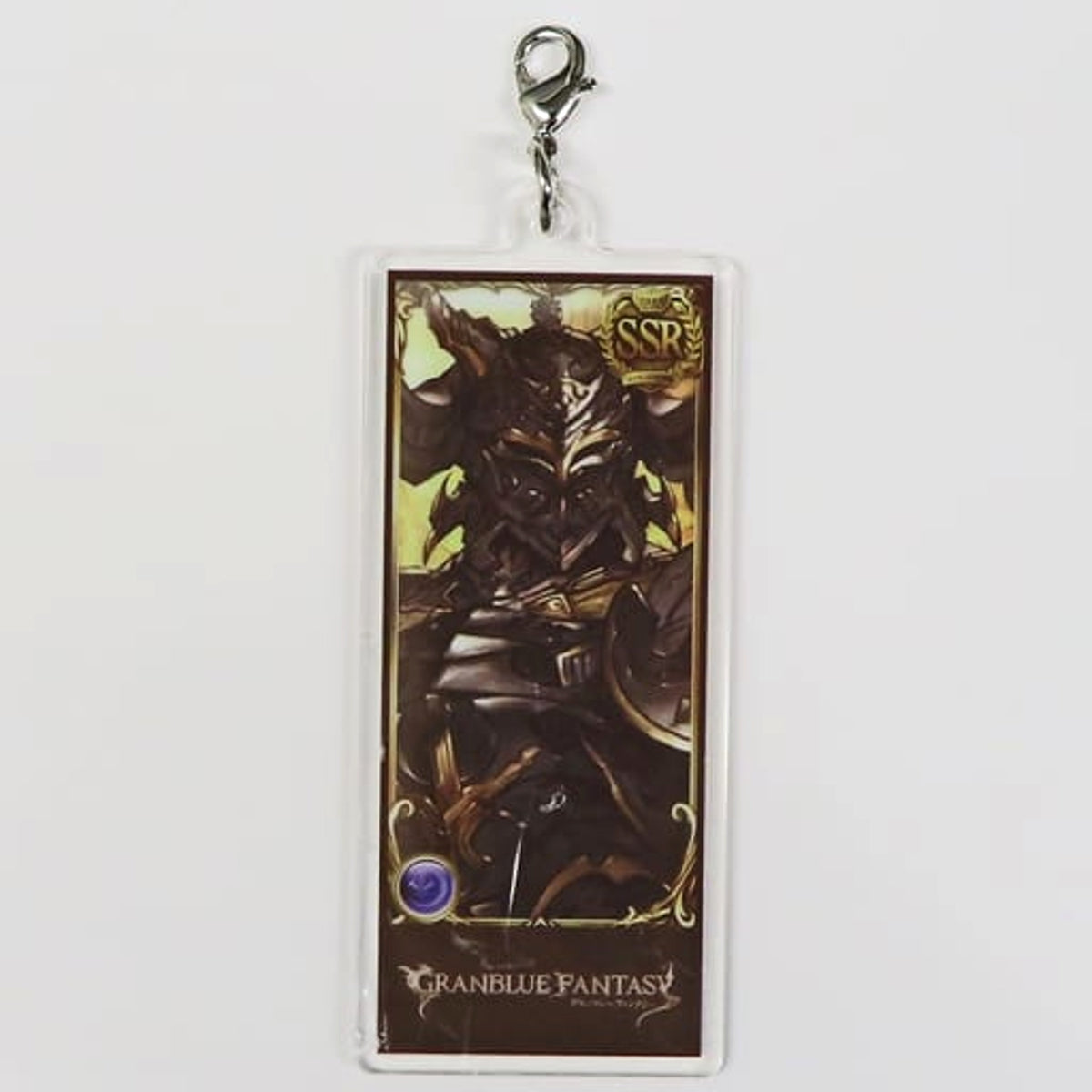 Granblue Fantasy Black Knight Organization Acrylic Charm Character Pack Charm [USED]