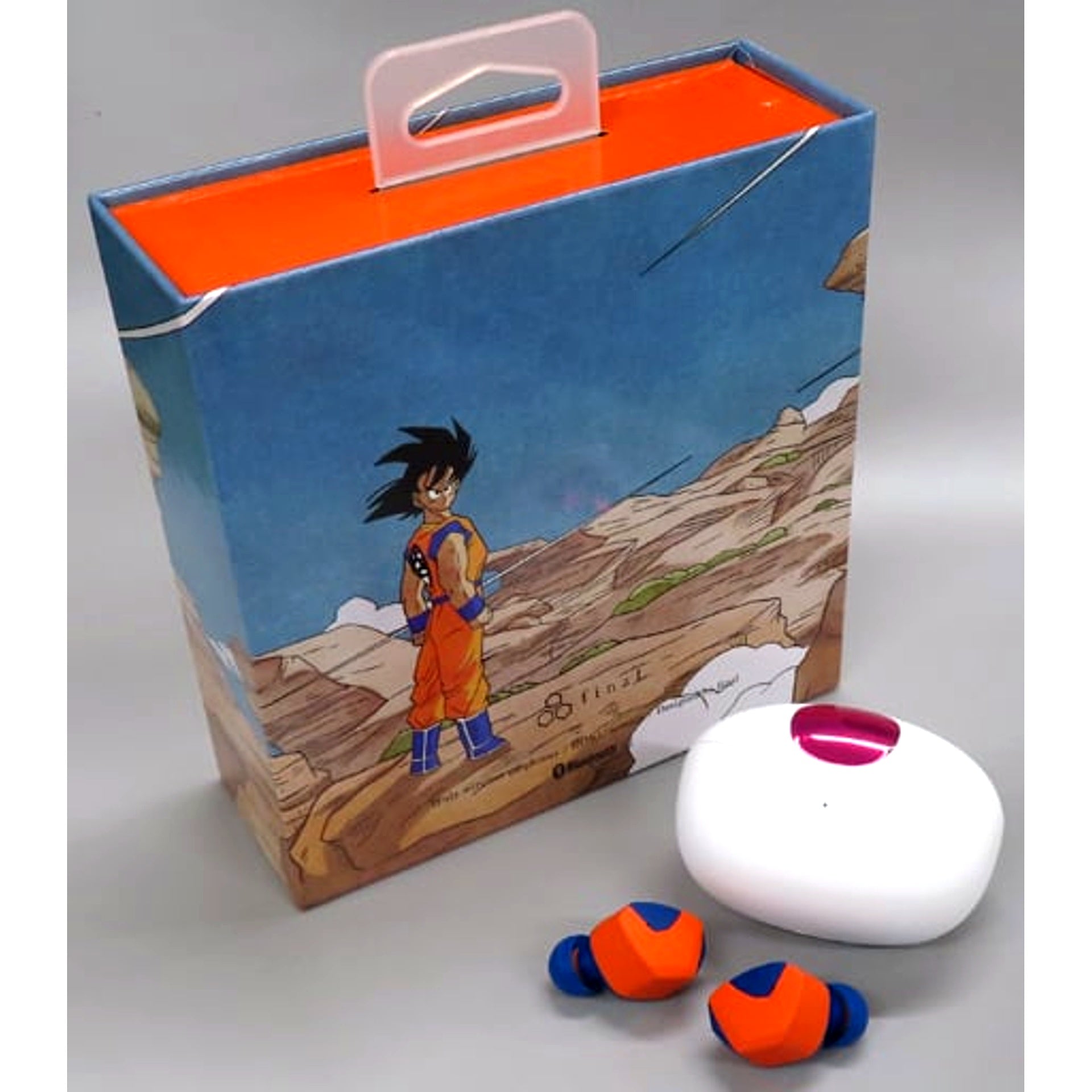 Son Goku Model True Wireless Earphones Dragon Ball Z x final [USED]