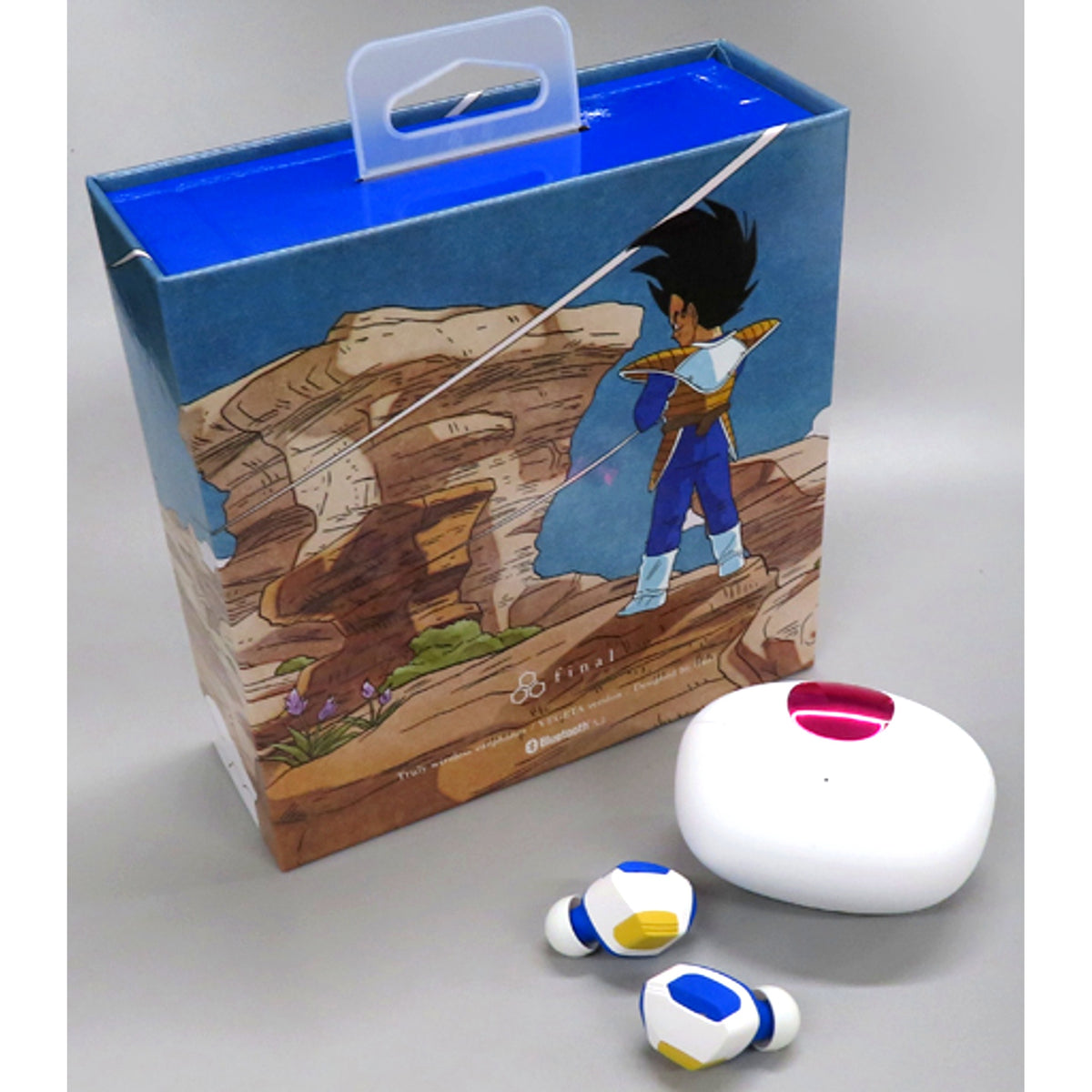 Vegeta Model True Wireless Earphones Dragon Ball Z x final [USED]