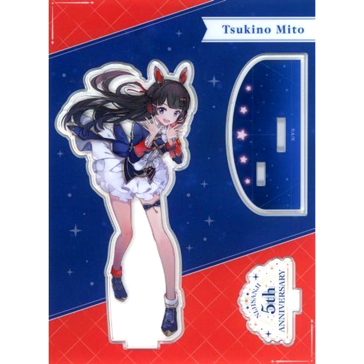 Tsukino Mito Acrylic Stand Virtual YouTuber Nijisanji 5th Anniversary Goods [USED]