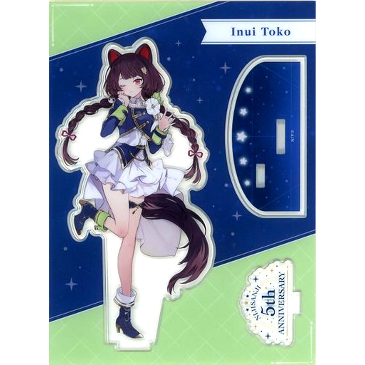 Inui Toko Acrylic Stand Virtual YouTuber Nijisanji 5th Anniversary Goods [USED]