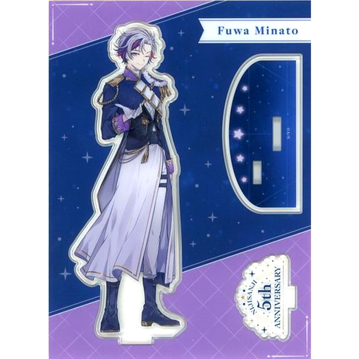 Fuwa Minato Virtual YouTuber Nijisanji Acrylic Stand 5th Anniversary Goods [USED]
