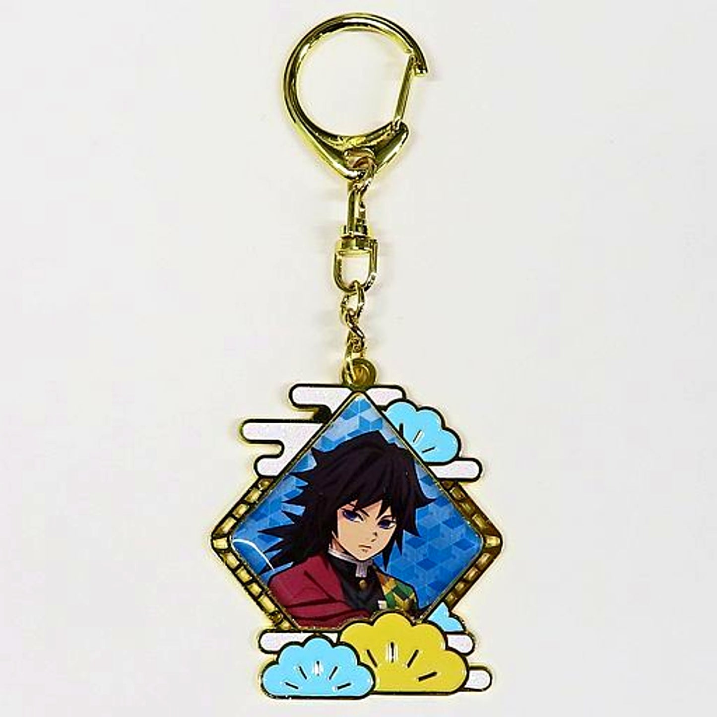 Giyu Tomioka Demon Slayer Metal Keychain China Limited [USED]