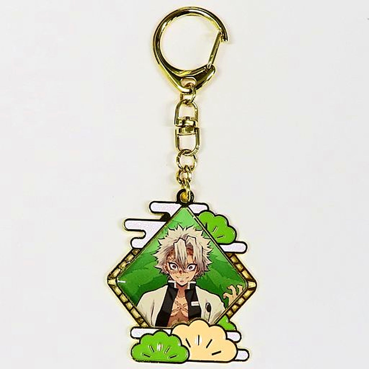 Sanemi Shinazugawa Demon Slayer Metal Keychain China Limited [USED]