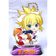 Kohaku Dr. STONE CharaDri!! Chibi Chara Acrylic Stand Keychain [USED]