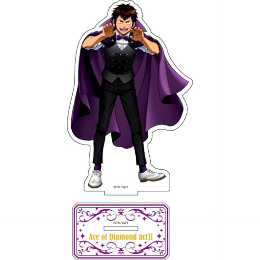 Raichi Todoroki Vampire Ver. Illustration BIG Acrylic Stand Ace of Diamond actII [USED]