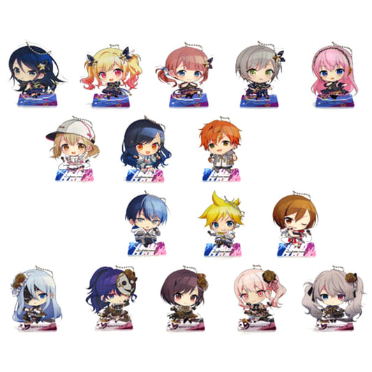 Ichika Hoshino & Others Hatsune Miku: Colorful Stage! All 16 Types Set Sega Lucky Kuji Acrylic Stand Keychain Vol.2 Prize D [USED]