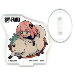 SPY x FAMILY Anya Bond Running Ichiban Kuji Extra Mission Acrylic Stand Kyunchara Illustrations Prize H Acrylic Stands [USED]