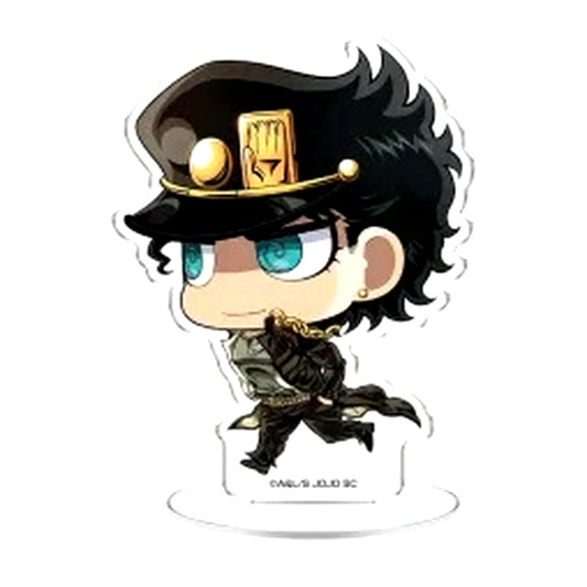 Jotaro Kujo Acrylic Plate with Stand Chimi Character JoJo's Bizarre Adventure [USED]