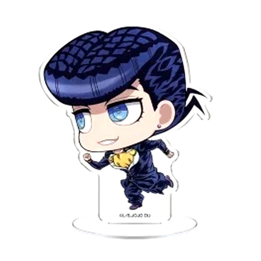 Josuke Higashikata Acrylic Plate with Stand Chimi Character JoJo's Bizarre Adventure [USED]
