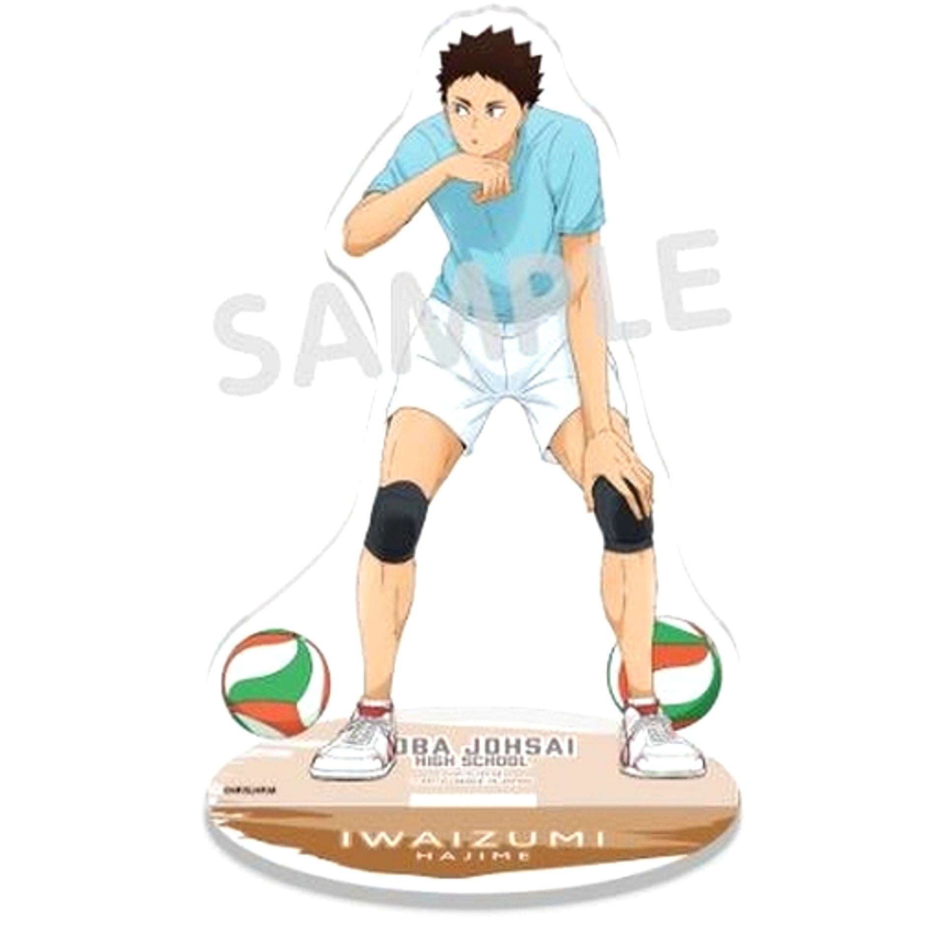 Hajime Iwaizumi TRAINING MENU Full Body Acrylic Stand Haikyu!! [USED]