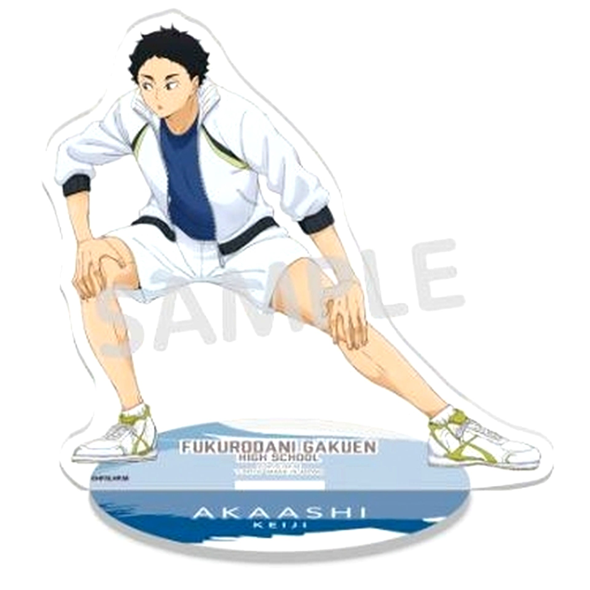 Keiji Akaashi TRAINING MENU Full Body Acrylic Stand Haikyu!! [USED]
