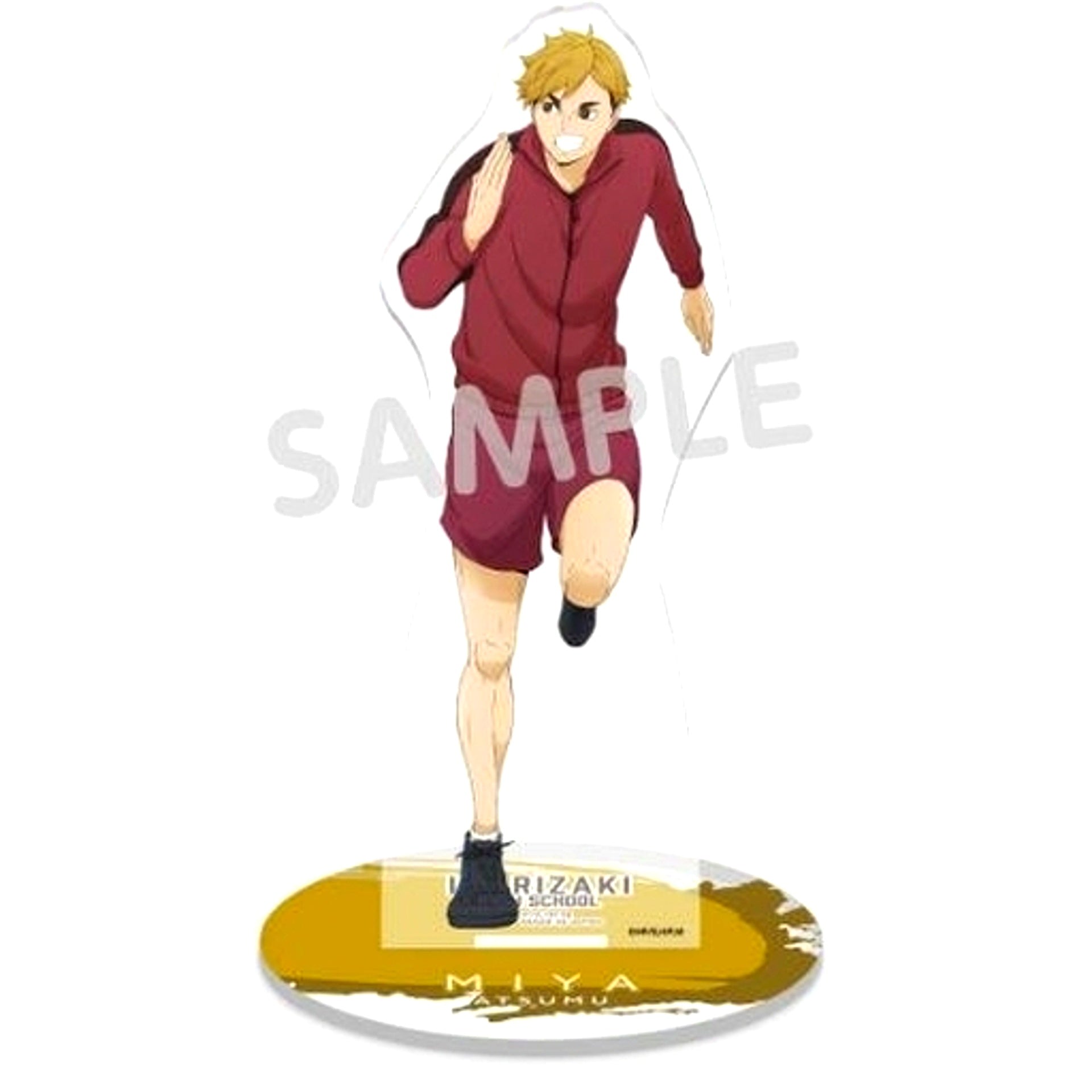 Atsumu Miya TRAINING MENU Full Body Acrylic Stand Haikyu!! [USED]