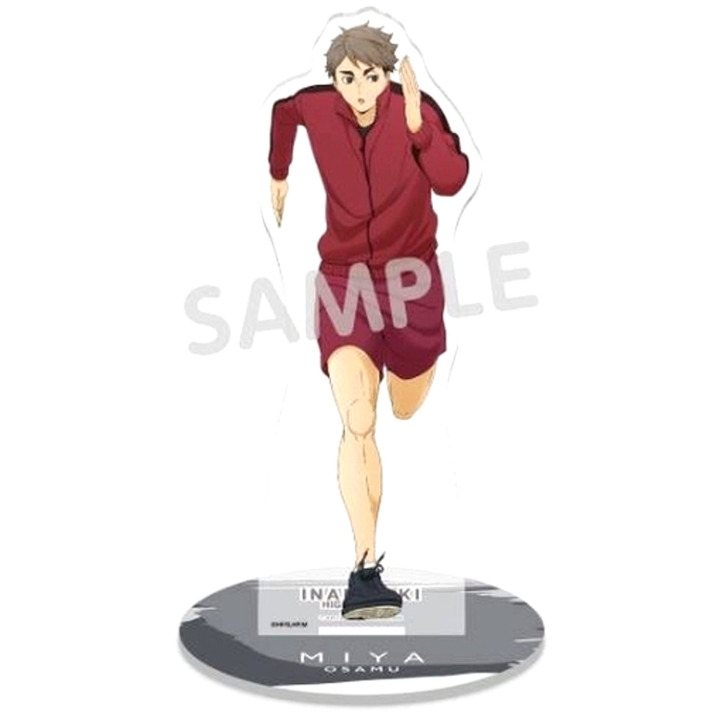 Osamu Miya TRAINING MENU Full Body Acrylic Stand Haikyu!! [USED]