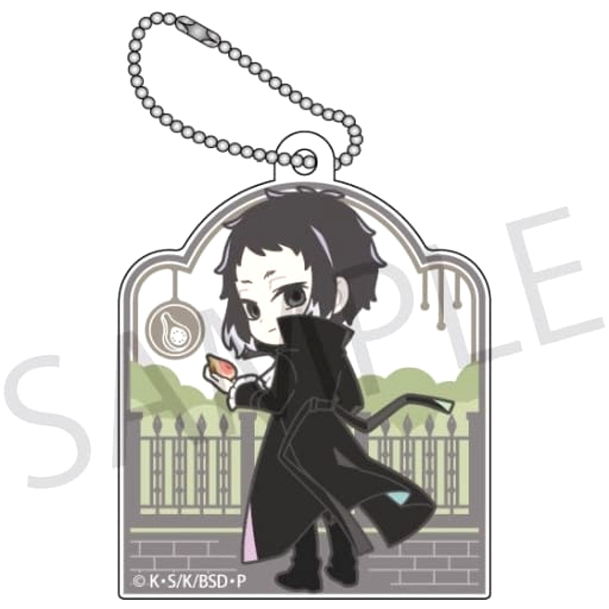 Bungo Stray Dogs Ryunosuke Akutagawa Trading Acrylic Keychains Keychains [USED]
