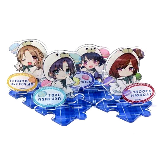 Noctchill Animal Ghost Candy Party Official Mini Acrylic Diorama Set Idolmaster Shiny Colors [USED]