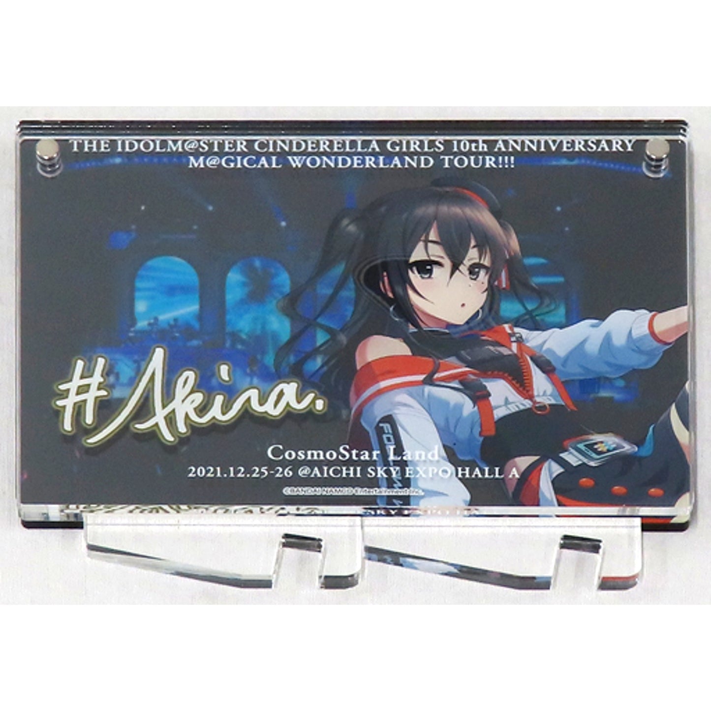 Akira Sunazuka THE IDOLM@STER CINDERELLA GIRLS Official Acrylic Shadow Box [USED]