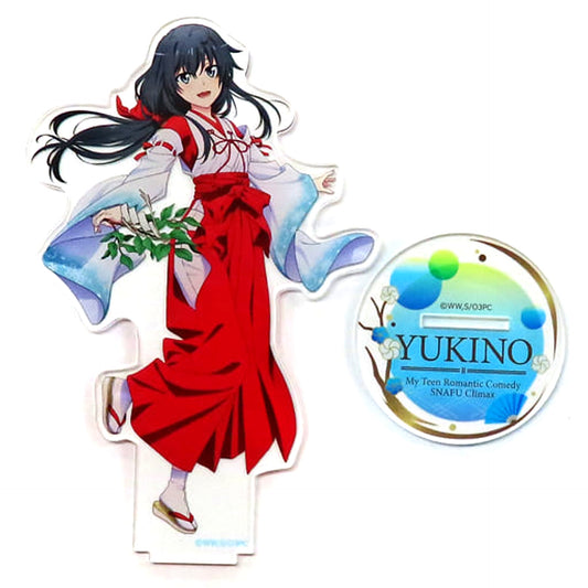 Yukino Yukinoshita My Teen Romantic Comedy SNAFU Climax Mikagura Sanso in atre Akihabara Acrylic Stand [USED]