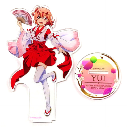 Yui Yuigahama My Teen Romantic Comedy SNAFU Climax Mikagura Sanso in atre Akihabara Acrylic Stand [USED]
