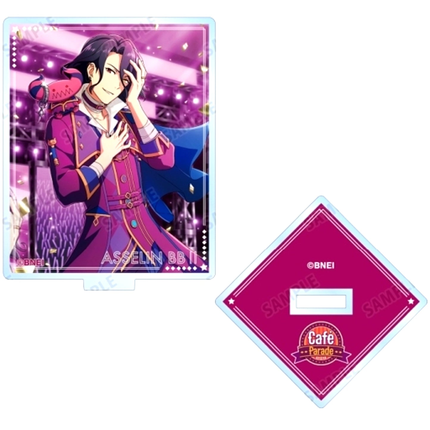 Asselin BB II Growing Brighty Ver.B The Idolmaster SideM Trading Acrylic Stand [USED]
