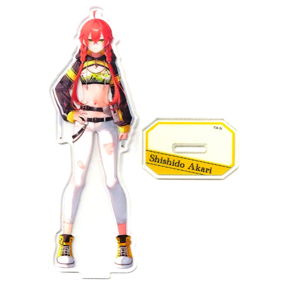 Shishido Akari Acrylic Stand Virtual YouTuber Nijisanji Welcome Goods [USED]