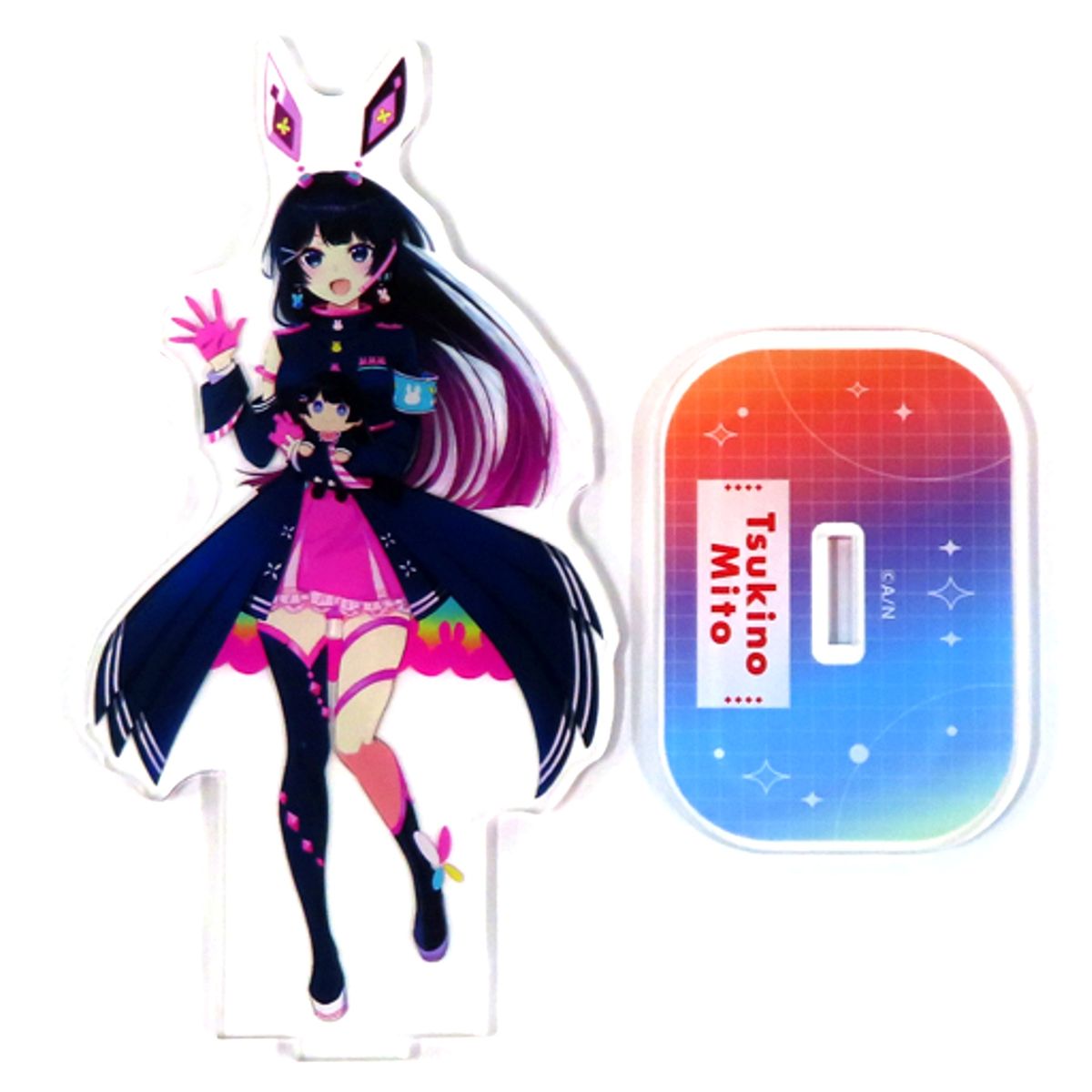 Tsukino Mito Acrylic Stand Virtual YouTuber Nijisanji Former 1st Generation 5th Anniv [USED]