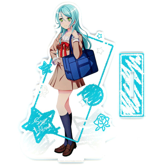 Sayo Hikawa Acrylic Stand School Ver. Roselia BanG Dream! Girls Band Party! [USED]