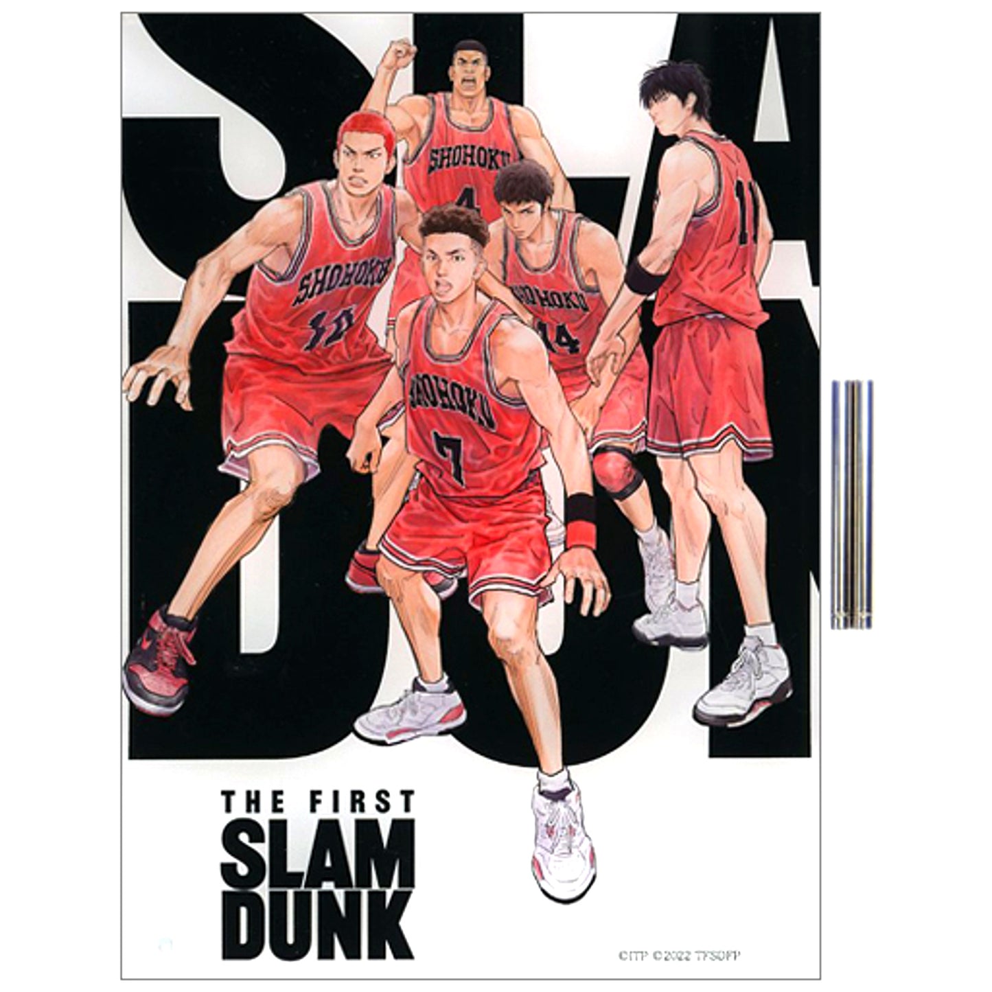 Main Poster Acrylic Board THE FIRST SLAM DUNK Movie Theater Goods Vol.2 [USED]