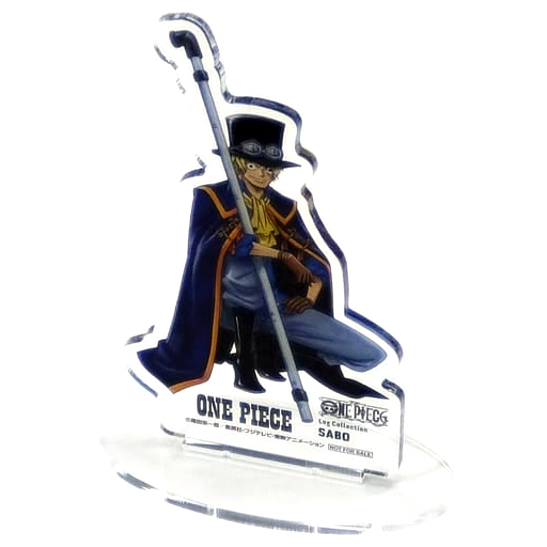 Sabo One Piece DVD Log Collection SABO Original Acrylic Stand Amazon Purchase Bonus [USED]