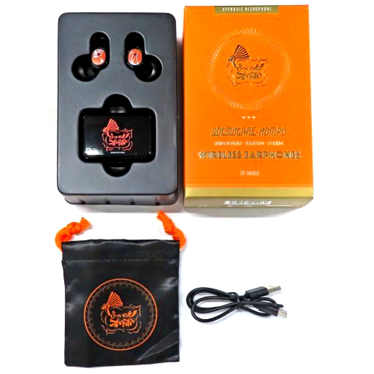 Osaka Division Dotsuitare Hompo Model HYPNOSISMIC WIRELESS EARPHONES Wireless Earphones Hypnosis Mic Division Rap Battle x Onkyo HYPSTER Limited [USED]