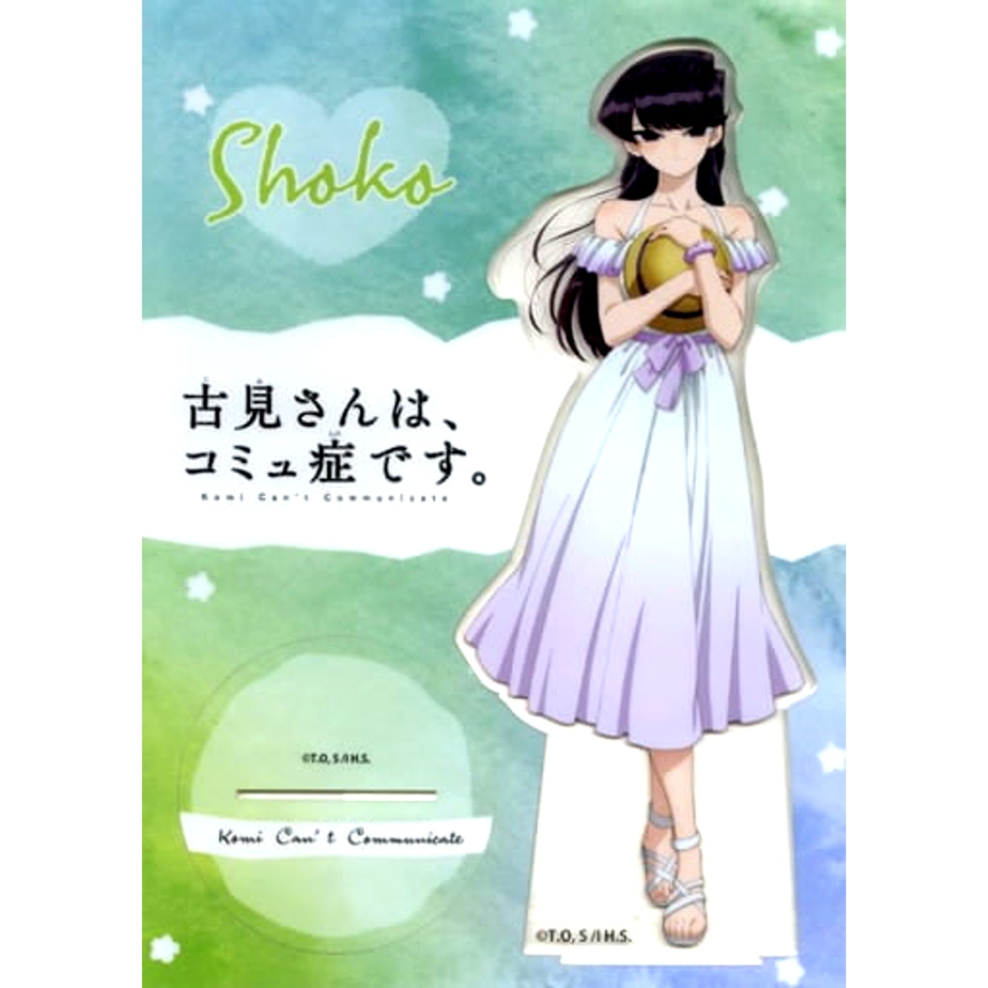 Shoko Komi Komi Can't Communicate One-Piece Dress BIG Acrylic Stand Random HIT Lottery Prize [USED]