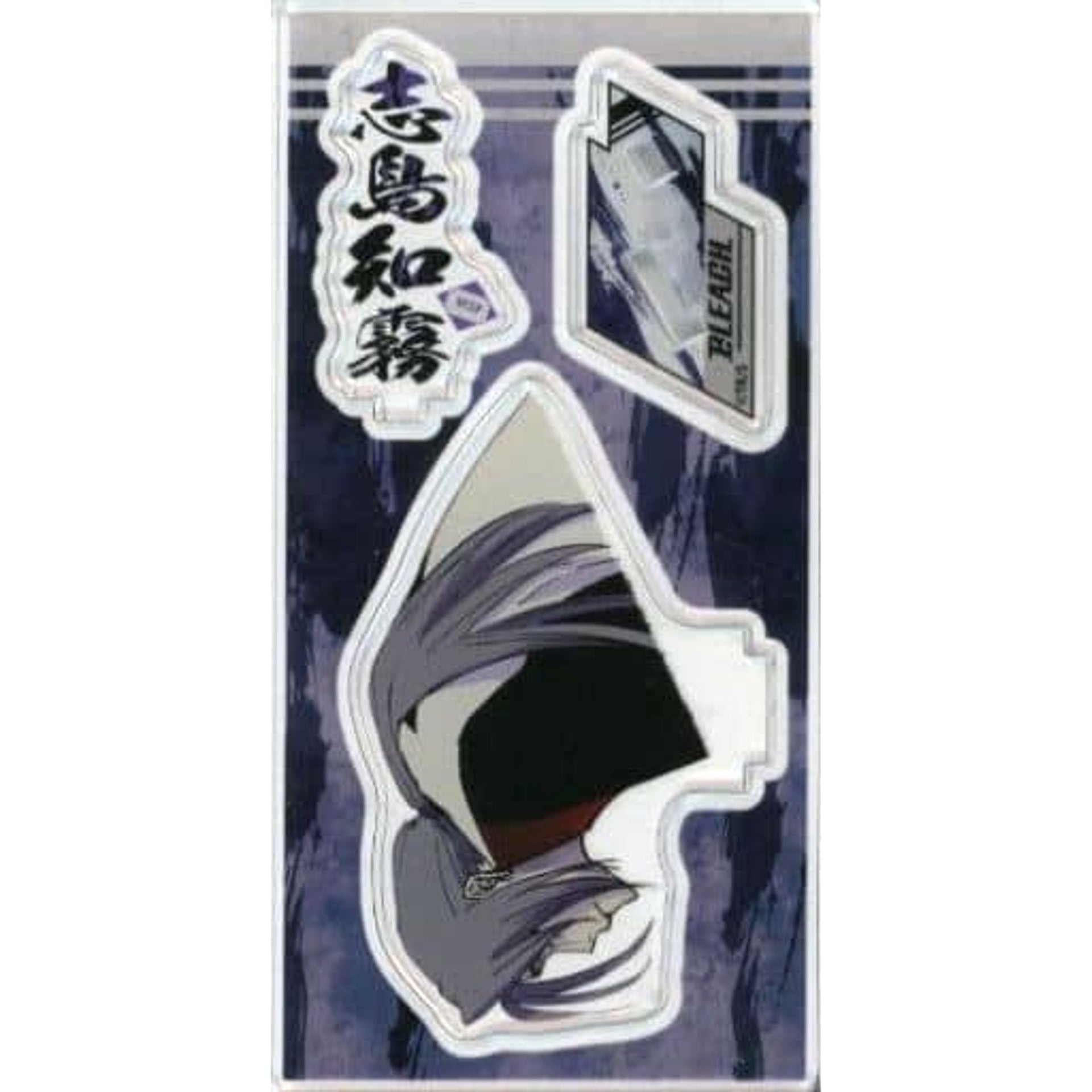 Bleach Acrylic Figure Collection First Gotei 13 Chigiri Shijima Acrylic Stands [USED]