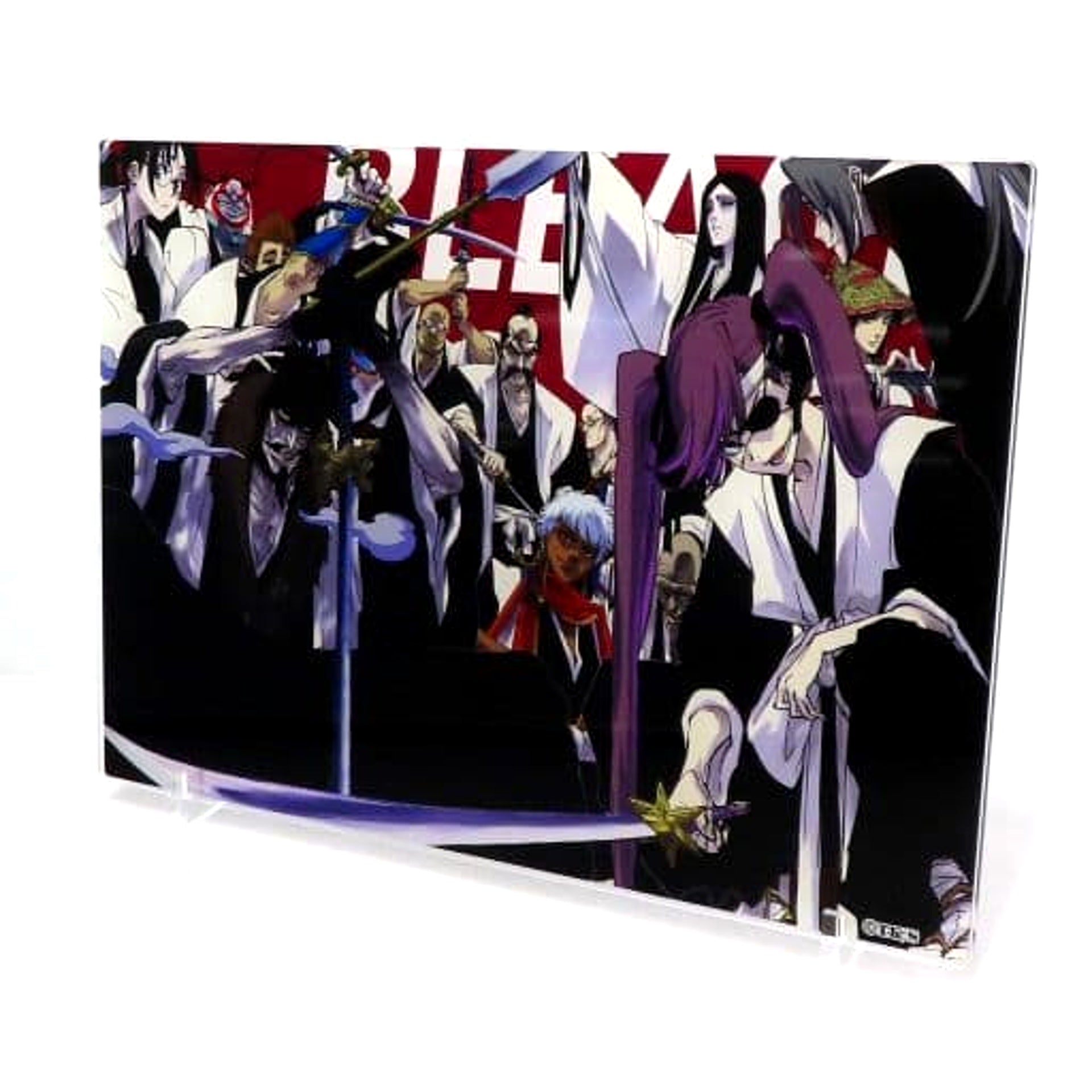 Bleach First Generation of the Gotei 13 Foil-In Acrylic Art Acrylic Item [USED]