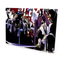Bleach First Generation of the Gotei 13 Foil-In Acrylic Art Acrylic Item [USED]