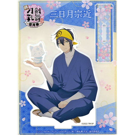 Mikazuki Munechika Toku: Touken Ranbu Hanamaru Setsugetsuka Original Acrylic Stand [USED]